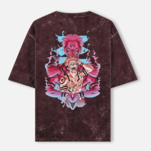 Unisex Acid Washed Oversized Tee