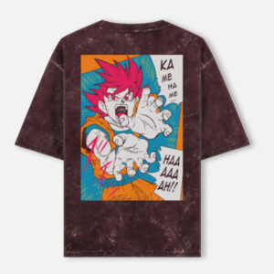 Unisex Acid Washed Oversized Tee