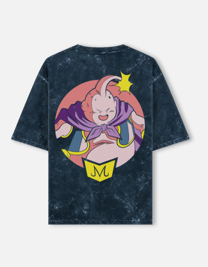 Unisex Acid Washed Oversized Tee