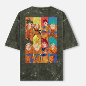 Unisex Acid Washed Oversized Tee