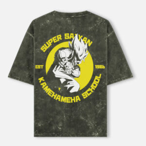 Unisex Acid Washed Oversized Tee