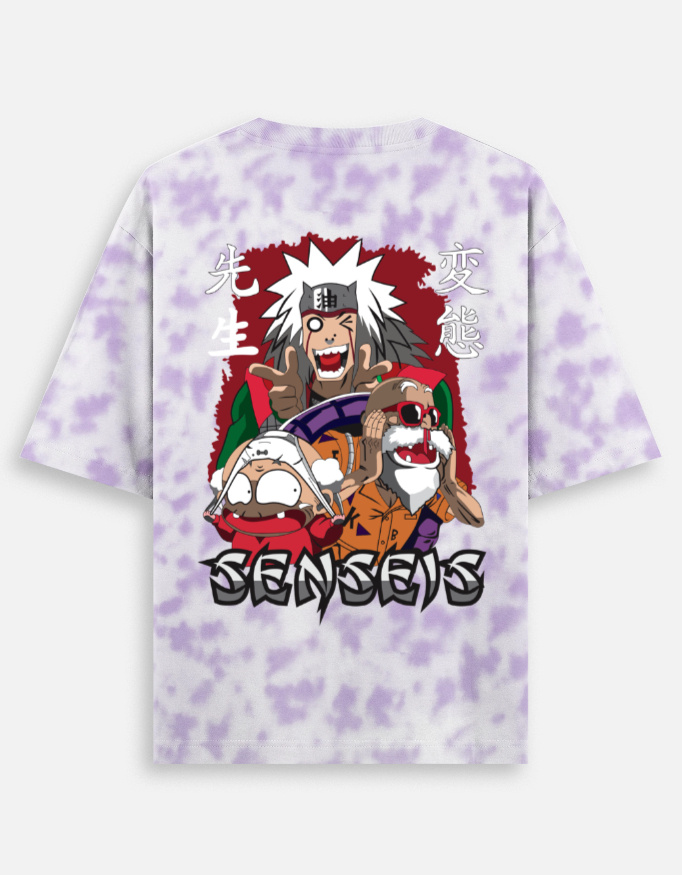 Unisex Tie Dye Oversized T-Shirt