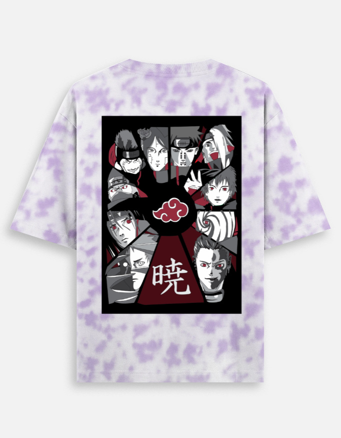 Unisex Tie Dye Oversized T-Shirt