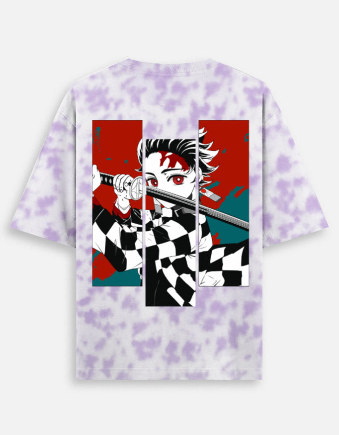 Unisex Tie Dye Oversized T-Shirt - Image 6