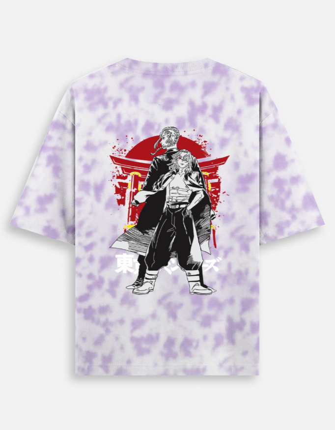 Unisex Tie Dye Oversized T-Shirt - Image 6