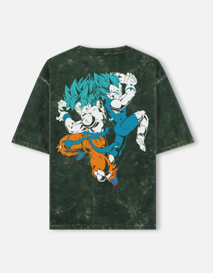 Unisex Acid Washed Oversized Tee