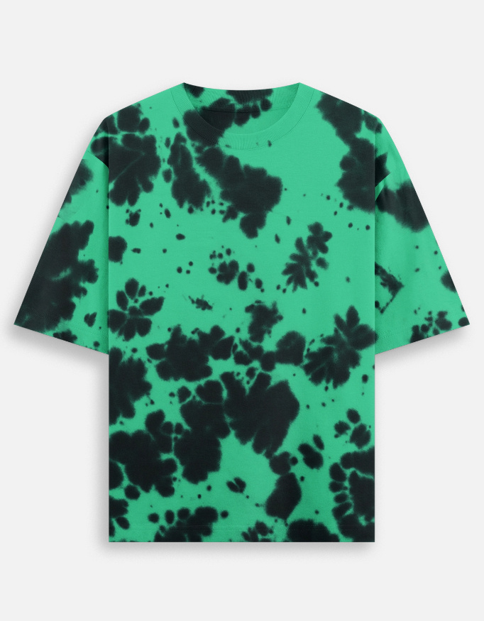 Unisex Tie Dye Oversized T-Shirt - Image 4