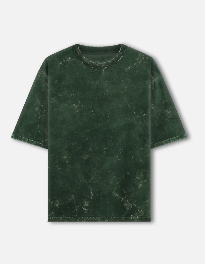 Unisex Acid Washed Oversized Tee - Image 4