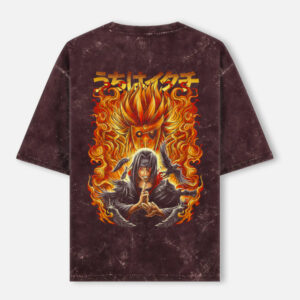 Unisex Acid Washed Oversized Tee