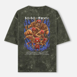 Unisex Acid Washed Oversized Tee