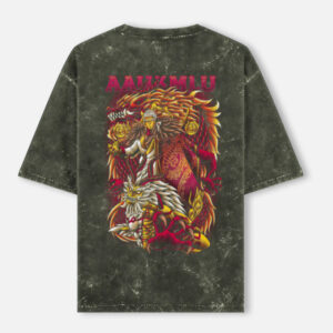 Unisex Acid Washed Oversized Tee