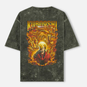 Unisex Acid Washed Oversized Tee