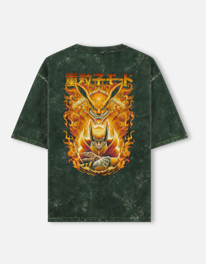 Unisex Acid Washed Oversized Tee - Image 6