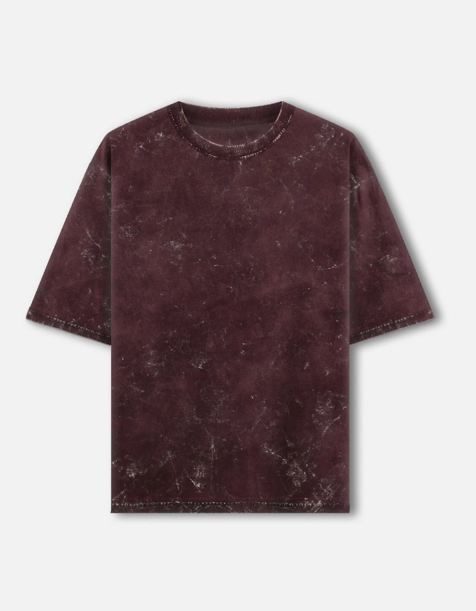 Unisex Acid Washed Oversized Tee - Image 5