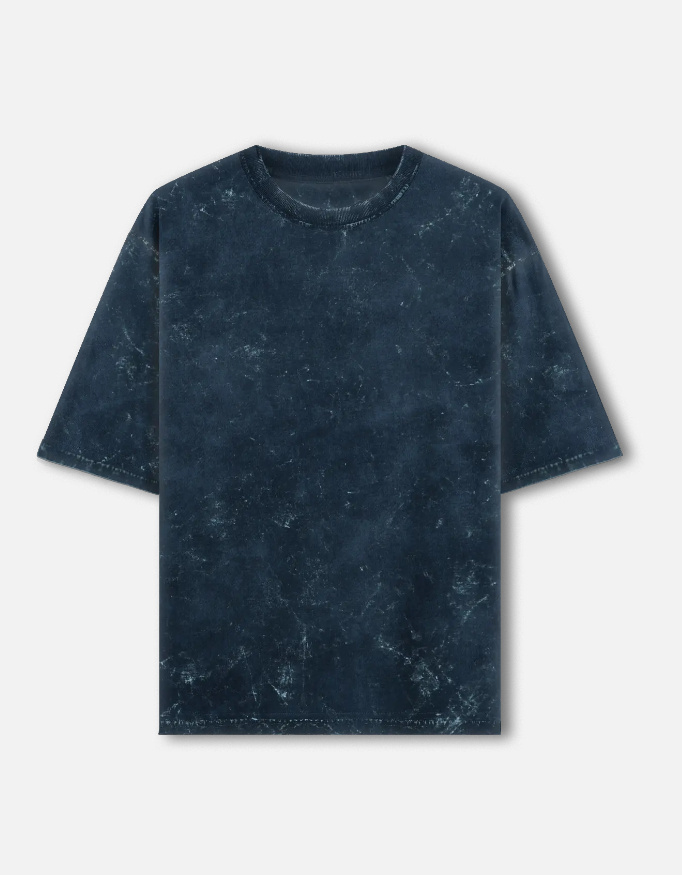 Unisex Acid Washed Oversized Tee - Image 3
